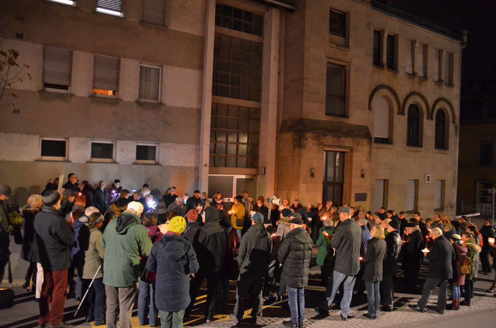 Die Synagoge in Bingen (Landkreis MainzBingen)